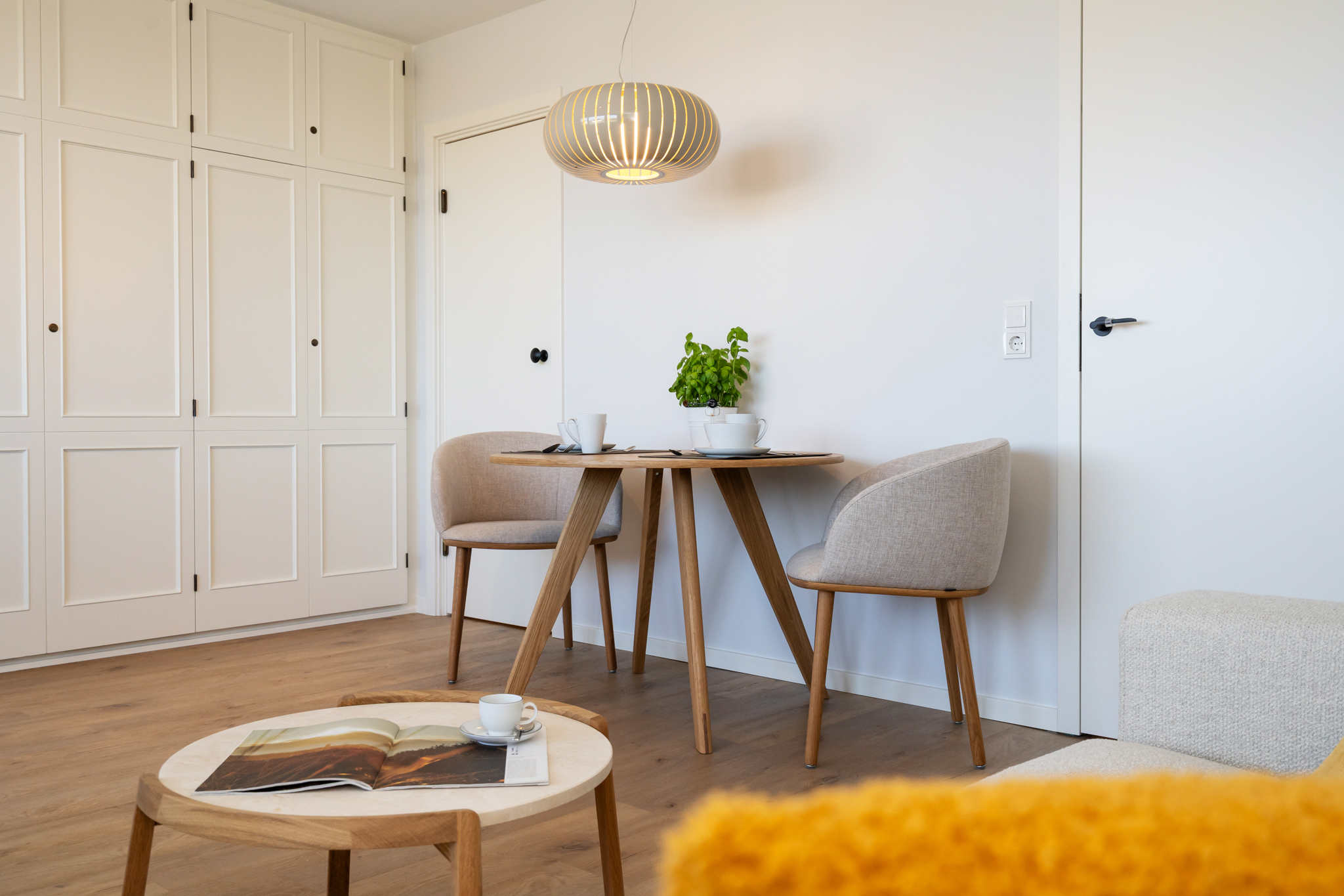 Essplatz im Ferienappartement Düne Sylt